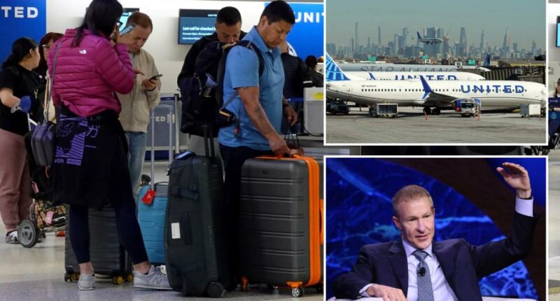 United Airlines warns profit still suffering from Newark chaos â but travel demand picking up
